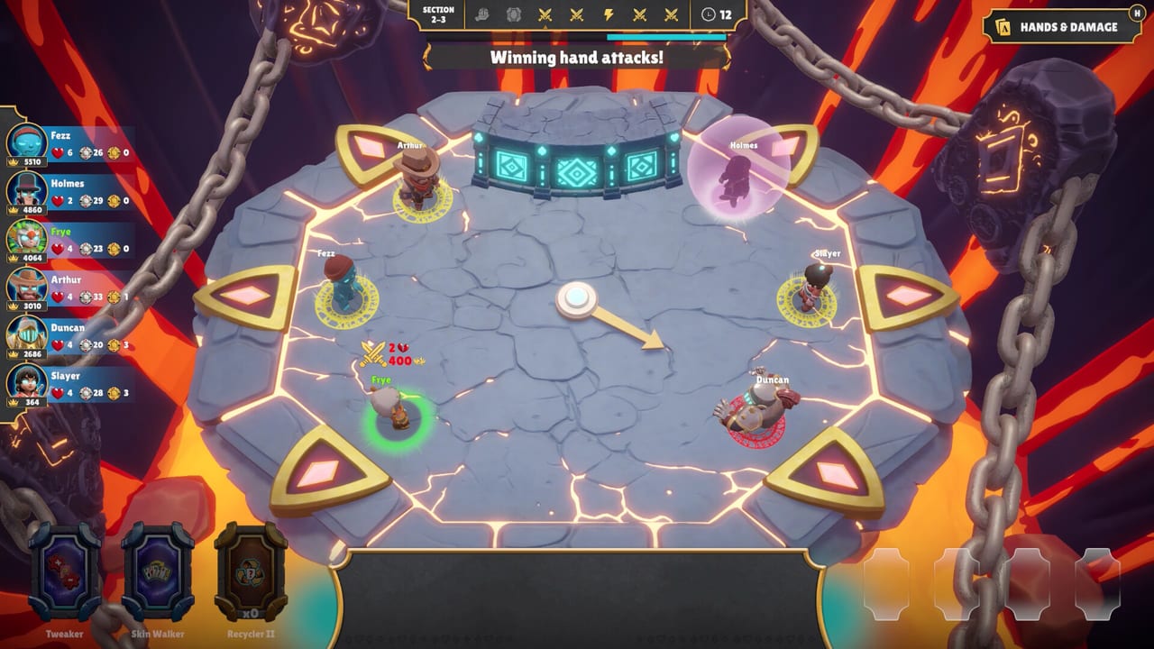 Ajustes de partida de One Last Hand